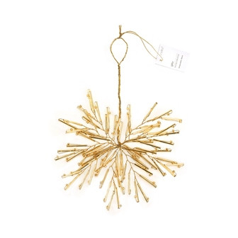 Deko GLITZ Ø 16cm gold