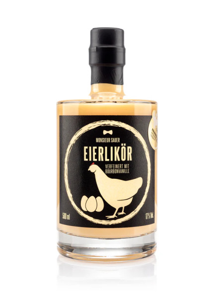 Likör Eierlikör mit BVanille 17%vol. Mons.Sauer 0,5L