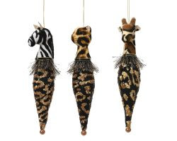 Hänger Figuren Polyester 4x6x24cm 3fach sort.