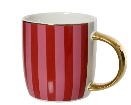 Becher Porzellan bunt 8.6x7.3x9cm