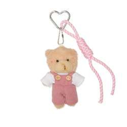 Taschenanhänger Bär 19cm natur