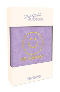 Wohlfühl-Handtuch Be happy