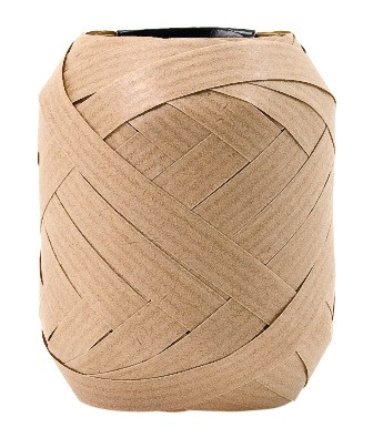 Ringelband Packpaper 10mmx15m hellbraun