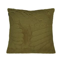 Kissen Blätter grün 45x45cm