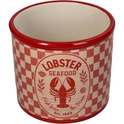 Topf Hummer 13,8x13,8x11,8cm