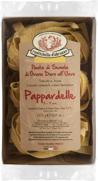 Ital. Pasta Pappardelle Eierbandnudel i.Nestern gelegt 250g