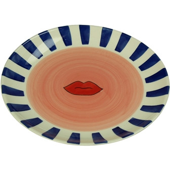 Teller Steingut multi 21x21x2,3cm