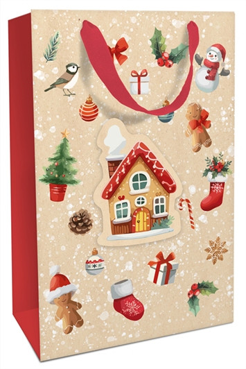 Geschenktasche 26x36x13 My little house