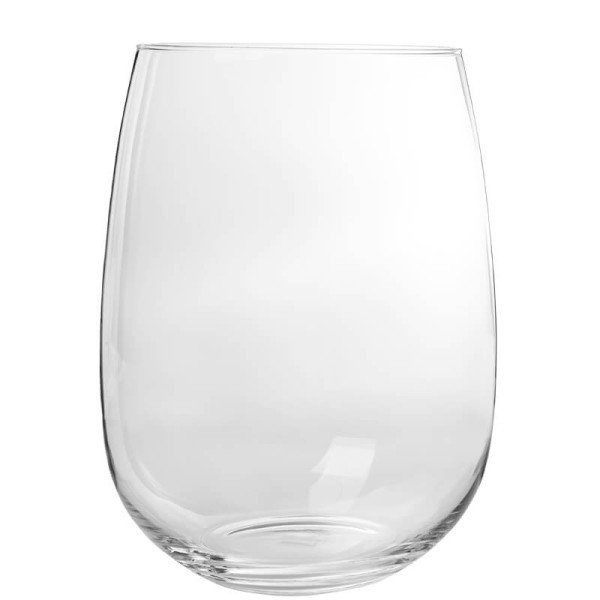 Vase Belly Glas klar S 26x22cm