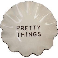 Schale Pretty Things Steingut Ivory 16,5x16,5x5cm