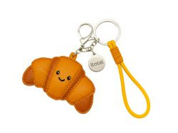 Schlüsselanhänger PU Croissant