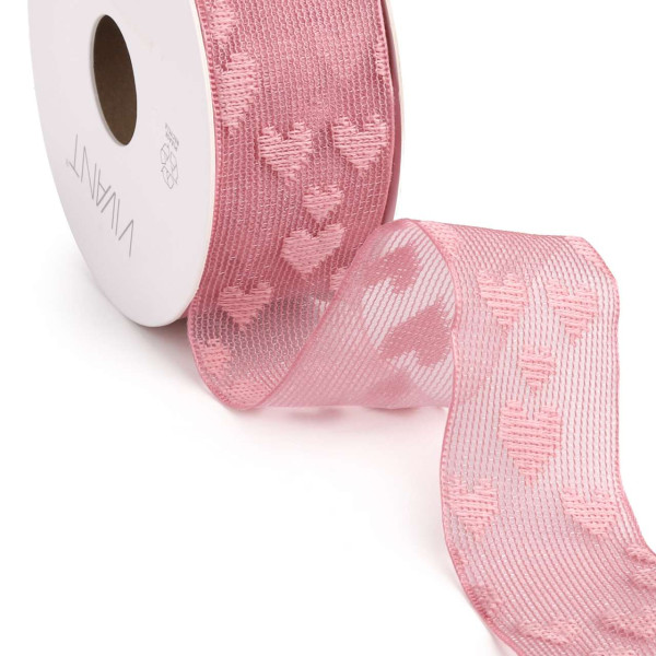Band LOVELLE 38mmx5m marmorrose