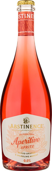 Aperitif Abstinence Blood Orange Spritz - alkoholfrei 0,75L fertig gemixt