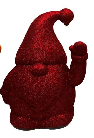 Nikolaus rot 12x10,5x17cm