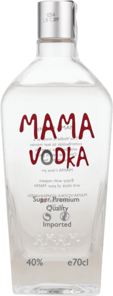 Vodka MAMA 40%vol, 0,7l, Dänemark, Roggen-Vodka