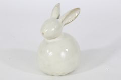 Hase grün 8,7x7,7x12,2cm