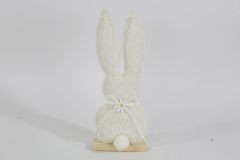 Figur Hase Plüsch 15x5x40cm