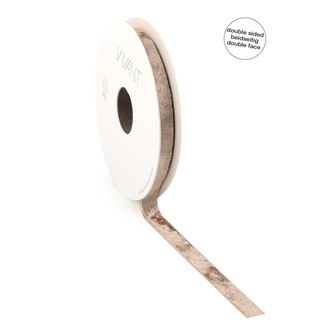 Band VELVET ICE 10mmx5m Fb.72A beige