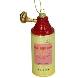 Hänger Glas Haarspray multi 12,7cm