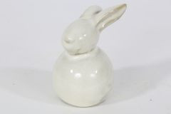 Hase grün 7x6x9,1cm