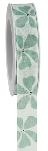 Band Flowery 25mmx18m petrol