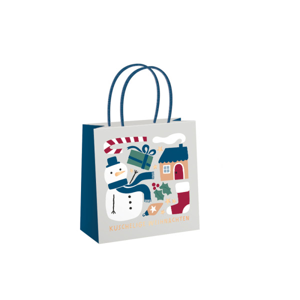 Geschenktüte klein Weihnachten Kuschelige Weihnachten