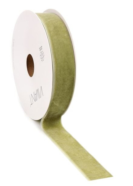 Band VELVETY 100mx6mm Fb.63 light green