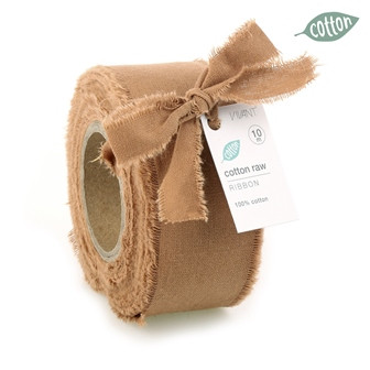 Band COTTON RAW 40mmx10m Fb.73 brandy