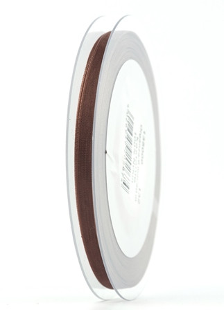 Band Organza 6mmx50m kastanie