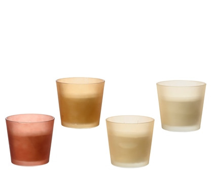 Kerze Citronella 13.3x12.5cm sort
