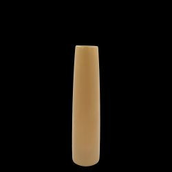 Vase ROD Glas S caramell 23,5x7cm