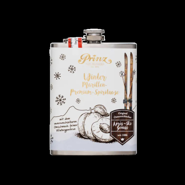 Winter Marille Flachmann 0,2l Prinz 34%vol