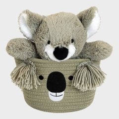 Geschenkkorb m. Tiergesicht 25cm/90x75cm koala