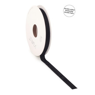 Band VELVET ICE 10mmx5m Fb.85 schwarz