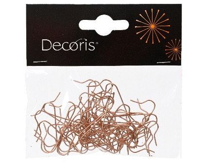 Kugelaufhänger Eisen kupfer 0.6x10x10cm 50St.