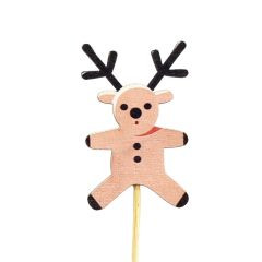 Rentier m. Peek braun 20cm