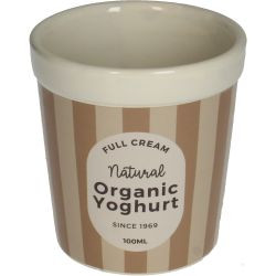 Topf Yoghurt Steingut 9,7x9,7x10,4cm