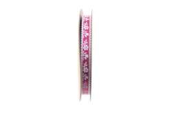 Band Flores 10mmx15m pink