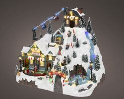 LED Szene XMAS indoor 48x28x36,5cm