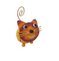 Katze orange 8x5x5cm