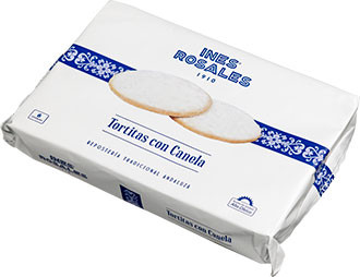 Tortita Nevada con Canela Ines Rosales Original 180g