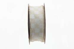 Band Caroline 40mmx15m beige