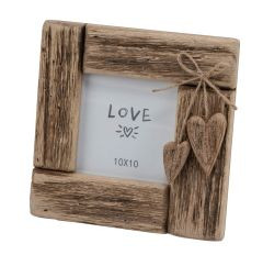 Bilderrahmen Holz 18x2,5x18cm