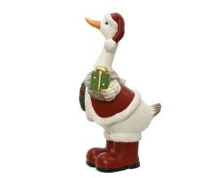Ente Xmas Magnesium 28x21x50cm