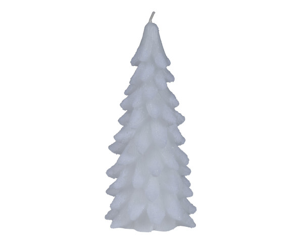 Kerze 9.5x20cm 1Stück weiss