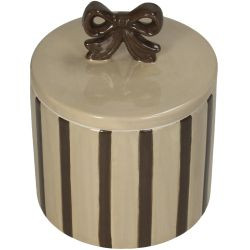 Aufbewahrungsdose braun 11x11x14cm