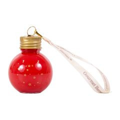 Likör Christbaumkugel gefüllt mit Granatapfel Sahne 15%vol (mit Farbstoff )15%vol., 0,05l