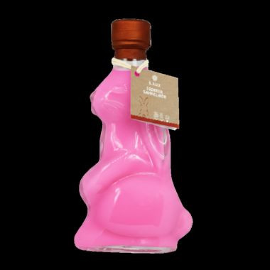 Likör Erdbeere Sahnelikör Premium Pur 15%vol. 0,2L Hasenflasche