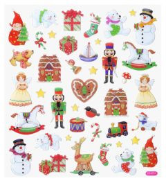 HOBBY Design Sticker Weihnachten VIII bunt