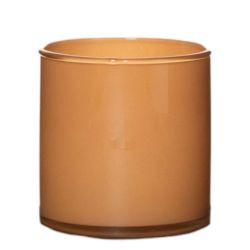 Vase Zylinderform Astra Solid Apricot Orange 12x12cm
